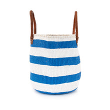 Load image into Gallery viewer, Sisal and Recycled Plastic Basket - Striped (Medium)