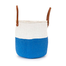 Load image into Gallery viewer, Sisal and Recycled Plastic Basket - Block Stripe (Large)