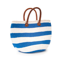 Load image into Gallery viewer, Sisal and Recycled Plastic Basket - Striped (Medium)