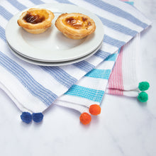 Load image into Gallery viewer, Pom Pom Kitchen Towels