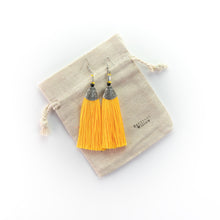 Load image into Gallery viewer, Tassel Statement Earrings