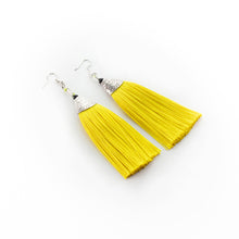 Load image into Gallery viewer, Tassel Statement Earrings