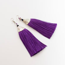 Load image into Gallery viewer, Tassel Statement Earrings