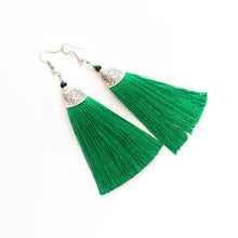 Load image into Gallery viewer, Tassel Statement Earrings