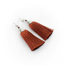 Load image into Gallery viewer, Tassel Statement Earrings