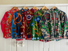 Load image into Gallery viewer, Velvet and Cotton Suzani Jackets