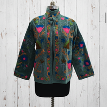 Load image into Gallery viewer, Velvet and Cotton Suzani Jackets