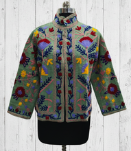 Load image into Gallery viewer, Velvet and Cotton Suzani Jackets