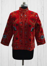 Load image into Gallery viewer, Velvet and Cotton Suzani Jackets