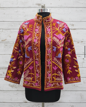Load image into Gallery viewer, Velvet and Cotton Suzani Jackets
