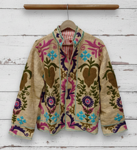Load image into Gallery viewer, Velvet and Cotton Suzani Jackets