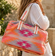 Load image into Gallery viewer, Western Aztec Duffle Bag
