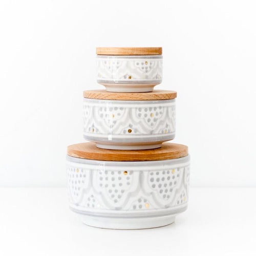 Moroccan Ceramic Boxes - Medium