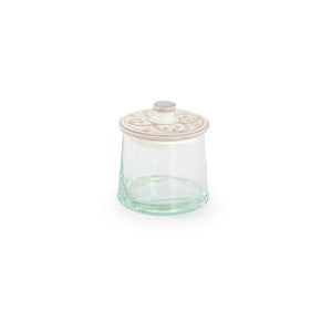 Moroccan Glass Jar - Small