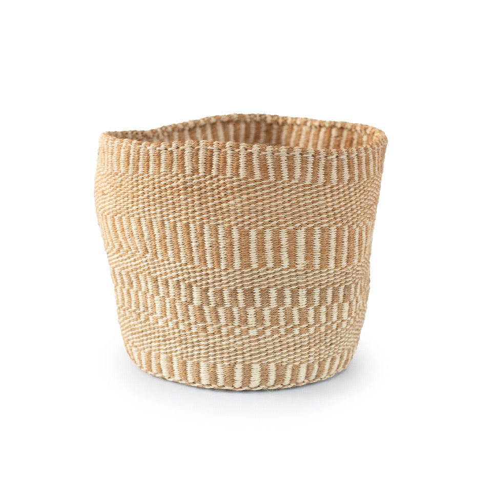 Sisal Basket - Natural Weave (Large)