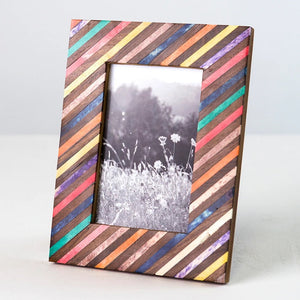 Handpainted Accent Stripe Frame