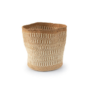Sisal Basket - Mixed Weave (Large)