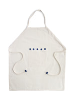 Load image into Gallery viewer, Navy Pom Pom Apron