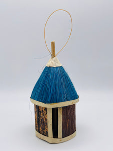 African Hut Christmas Bauble